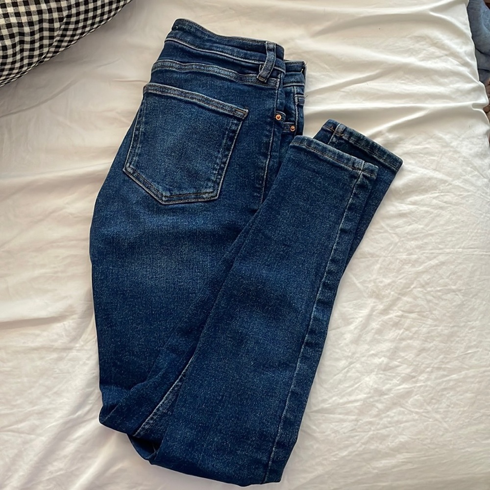 Mango dark wash jeans